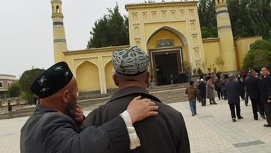 تصویر در بی حرمتی به مقبره‌های مسلمانان در «سین‌کیانگ» چین