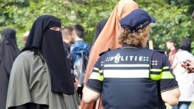 تصویر در ممنوعیت برقع در هلند مسبب اسلام هراسی