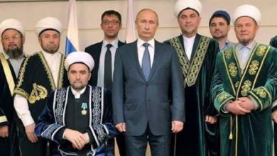 تصویر در پوتین مسلمانان روسیه را به بزرگداشت عید فطر در خانه دعوت کرد