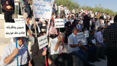 تصویر در برگزاری تظاهرات در برخی از شهرهای اقلیم کردستان