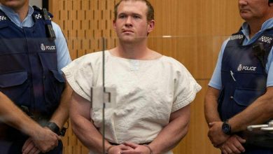 تصویر در آغاز محاکمه عامل حمله تروریستی به مساجد در نیوزیلند