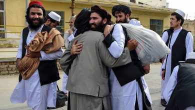 تصویر در اکثریت طالبان آزاد شده به جنگ بازگشتند