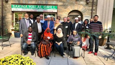 تصویر در کمک ۲۸۰ هزار دلاری مسلمانان به یک رستوران حلال در واشنگتن