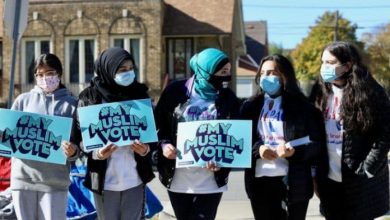 تصویر در رای هفتاد درصدی مسلمانان آمریکا به بایدن