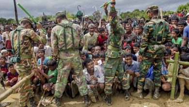 تصویر در انتقال گروه جدید مسلمانان روهینگیا به جزیره دورافتاده در سایه ناتوانی شورای امنیت