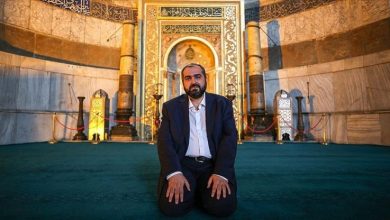 تصویر در امام جماعت مسجد ایاصوفیه بخاطر انتقاد از اردوغان مجبور به استعفا شد