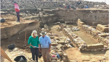 تصویر در کشف بقایای قوم لوط در اردن