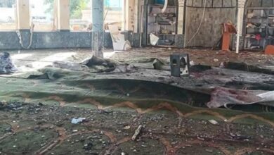 تصویر در صد کشته و زخمی در حمله انتحاری به مسجد شیعیان