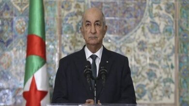 تصویر در رئیس‌جمهور الجزایر: رژیم صهیونیستی عامل تیرگی روابط الجزایر با مراکش است