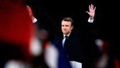 تصویر در رسیدن دوباره «امانوئل مکرون»به ریاست جمهوری با حمایت مسلمانان فرانسه