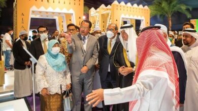 تصویر در نمایشگاه آشنایی با فعالیت‌های قرآنی عربستان در تایلند