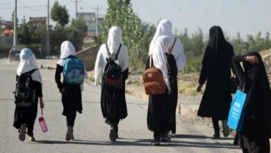 تصویر در درخواست دبیرکل سازمان ملل برای بازگشت دختران افغانی به مدارس