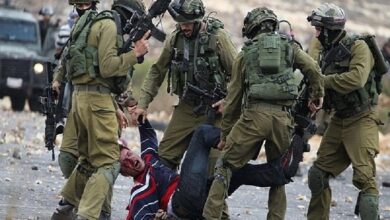 تصویر در بازداشت هفت هزار فلسطینی در سال گذشته میلادی