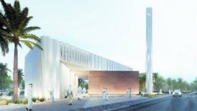 تصویر در ساخت نخستین مسجد جهان با استفاده از فناوری چاپ سه‌بعدی در دبی