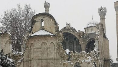 تصویر در تخریب مساجد و آثار تاریخی در زلزله ترکیه و سوریه + فیلم