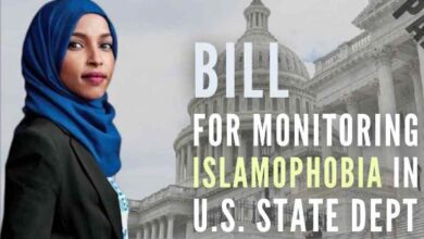 تصویر در لایحه مقابله با اسلام هراسی به سرپرستی «ایلهان عمر» به کنگره آمریکا ارائه شد