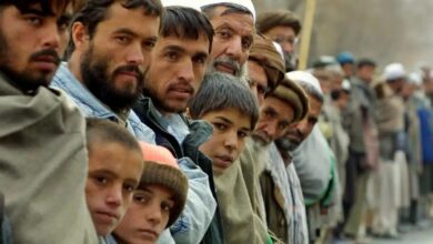 تصویر در طرد بیش از ۱۲ هزار نفر از اتباع کشور افغانستان از طریق مرزهای خراسان رضوی
