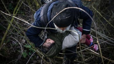 تصویر در مرز اروپا باز شد و هجوم پناهجویان