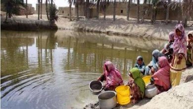 تصویر در مرگ تلخ ۳ کودک بخاطر بی آبی در جنوب سیستان و بلوچستان