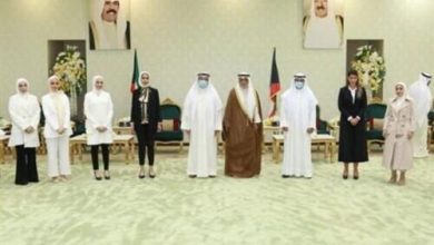 تصویر در قضات زن کویتی برای نخستین بار آغاز به کار کردند