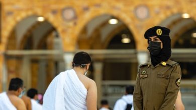 تصویر در استقرار نیروهای امنیتی زن در اماکن مقدس مکه مکرمه