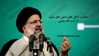 تصویر در اعلام حمایت تشکل های شاخص اهل سنت از کاندیداتوری آیت الله رئیسی
