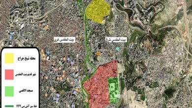 تصویر در هشدار اوقاف قدس درباره نقشه رژیم صهیونیستی برای محاصره بیت‌المقدس