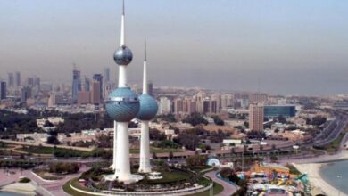 تصویر در رکود شکنی دمای هوای جهان در کویت