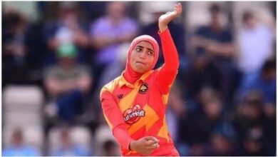 تصویر در اولین بازیکن کریکت با حجاب انگلیس می‌خواهد برای دختران مسلمان الهام بخش باشد