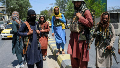 تصویر در مواجهه طالبان و داعش در افغانستان