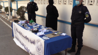تصویر در بازداشت شعبده‌باز موهن به قرآن در الجزایر