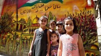 تصویر در کودکان فلسطینی و امید به آینده