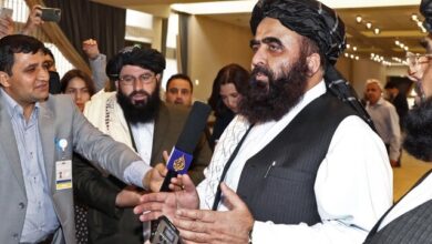 تصویر در سفر مقامات طالبان برای دیدار با مقامات آمریکایی و اروپایی