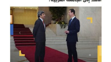 تصویر در دلایل تلاش امارات برای عادی سازی مناسبات با سوریه