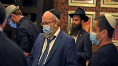 تصویر در خاخام صهیونیست: زندگی یهودیان در امارات رونق می‌گیرد !