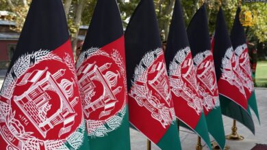 تصویر در طالبان دستور حذف پرچم سه‌رنگ افغانستان را صادر کرد