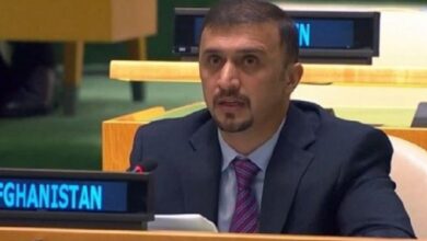 تصویر در نماینده افغانستان در سازمان ملل: آمریکا افغان‌ها را قربانی حملات ۱۱ سپتامبر نکند