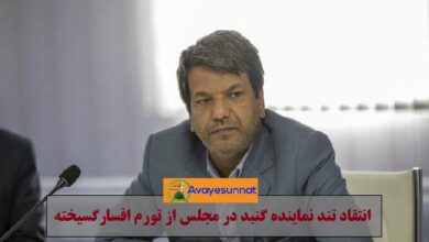 تصویر در انتقاد تند نماینده گنبد در مجلس از تورم افسارگسیخته