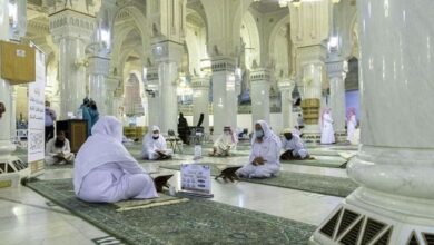 تصویر در افزایش حلقه‌های قرآن رمضانی در مسجدالحرام
