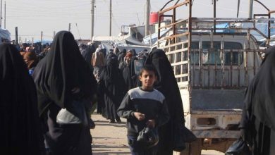 تصویر در تاجیکستان ۱۴۶ زن و کودک وابسته به داعش را تحویل گرفت