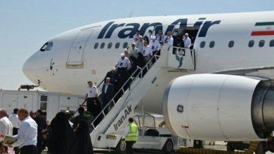 تصویر در نخستین پرواز بازگشت حجاج سیستان و بلوچستان ۶ مرداد انجام می‌شود