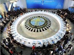 تصویر در برگزاری هفتمین کنگره رهبران جهان و مذاهب سنتی در قزاقستان