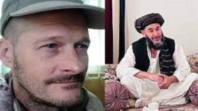 تصویر در آزادی یک قاچاقچی مواد مخدر در جریان مبادله اسیران با طالبان