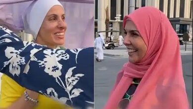 تصویر در حجاب هواداران غیرمسلمان در جام جهانی + فیلم