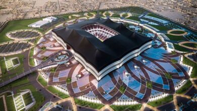تصویر در اجرای قاری خردسال قطری در مراسم افتتاح استادیوم میزبان جام جهانی + فیلم