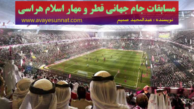 تصویر در مسابقات جام جهانی قطر و مهار اسلام هراسی