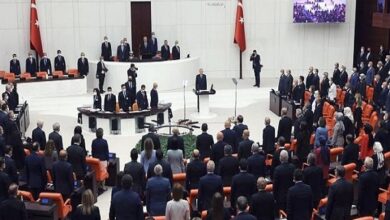 تصویر در بررسی اصلاح قانون حجاب در پارلمان ترکیه