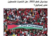 تصویر در جام جهانی قطر؛ فلسطین زنده است
