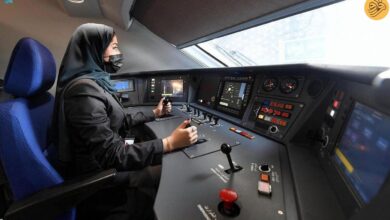 تصویر در زنان راننده قطارهای سریع السیر در عربستان+ عکس