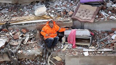 تصویر در انعکاس جهانی عکس تاثر انگیز زلزله ترکیه